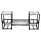 3 Tier Wall Mounted Wine Rack With Modern Bottle Storage 10
