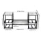 3 Tier Wall Mounted Wine Rack With Modern Bottle Storage 14