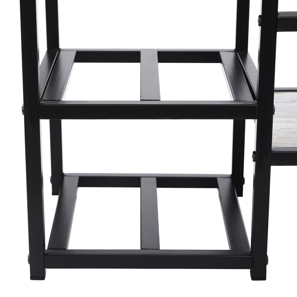 3 Tier Wall Mounted Wine Rack With Modern Bottle Storage 9