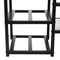 3 Tier Wall Mounted Wine Rack With Modern Bottle Storage 9