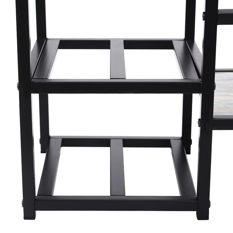 3 Tier Wall Mounted Wine Rack With Modern Bottle Storage 9