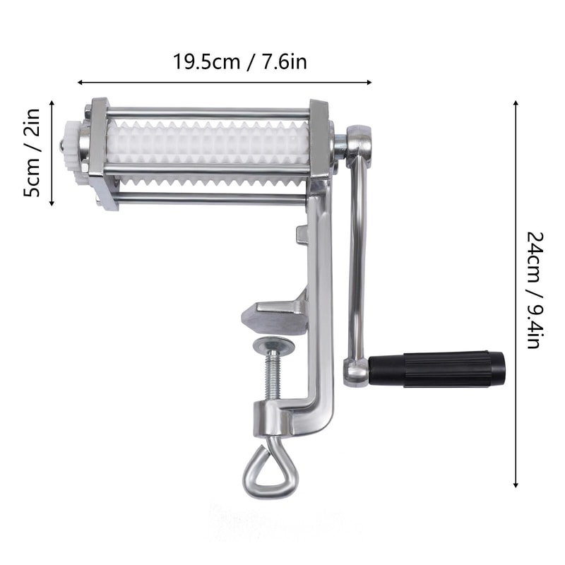 Hand Crank Manual Meat Tenderizer Machine And Steak Cuber 11