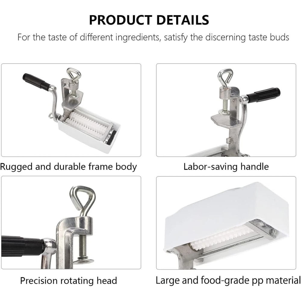 Hand Crank Manual Meat Tenderizer Machine And Steak Cuber 7