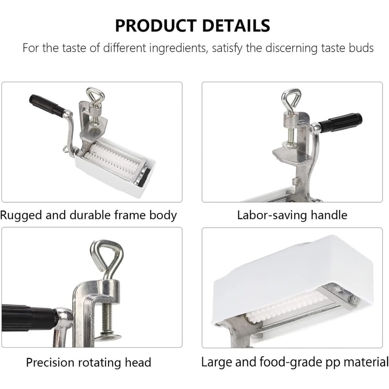 Hand Crank Manual Meat Tenderizer Machine And Steak Cuber 7