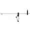 360 Adjustable Portable Transducer Bracket With Universal Fishfinder Mount 6