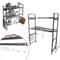 2 Tier Over The Sink Dish Drying Rack Stainless Steel Kitchen Organizer 1