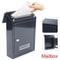 Modern Waterproof Wall Mounted Locking Mailbox With Keys 7
