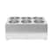 6 Hole Stainless Steel Flatware Holder Commercial Silverware Organizer For Restaurants 9