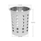 6 Hole Stainless Steel Flatware Holder Commercial Silverware Organizer For Restaurants 7