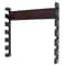 Brown 6 Cue Wall Mount Pool Cue Rack For Game Room Storage 8