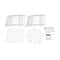 4 Tier Rotating Bookshelf Tower Space Saving Floor Standing Book Display Rack 2