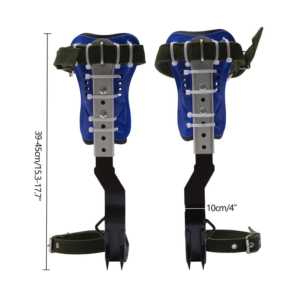 Adjustable Tree Climbing Spike Set With Safety Belt And Straps 10
