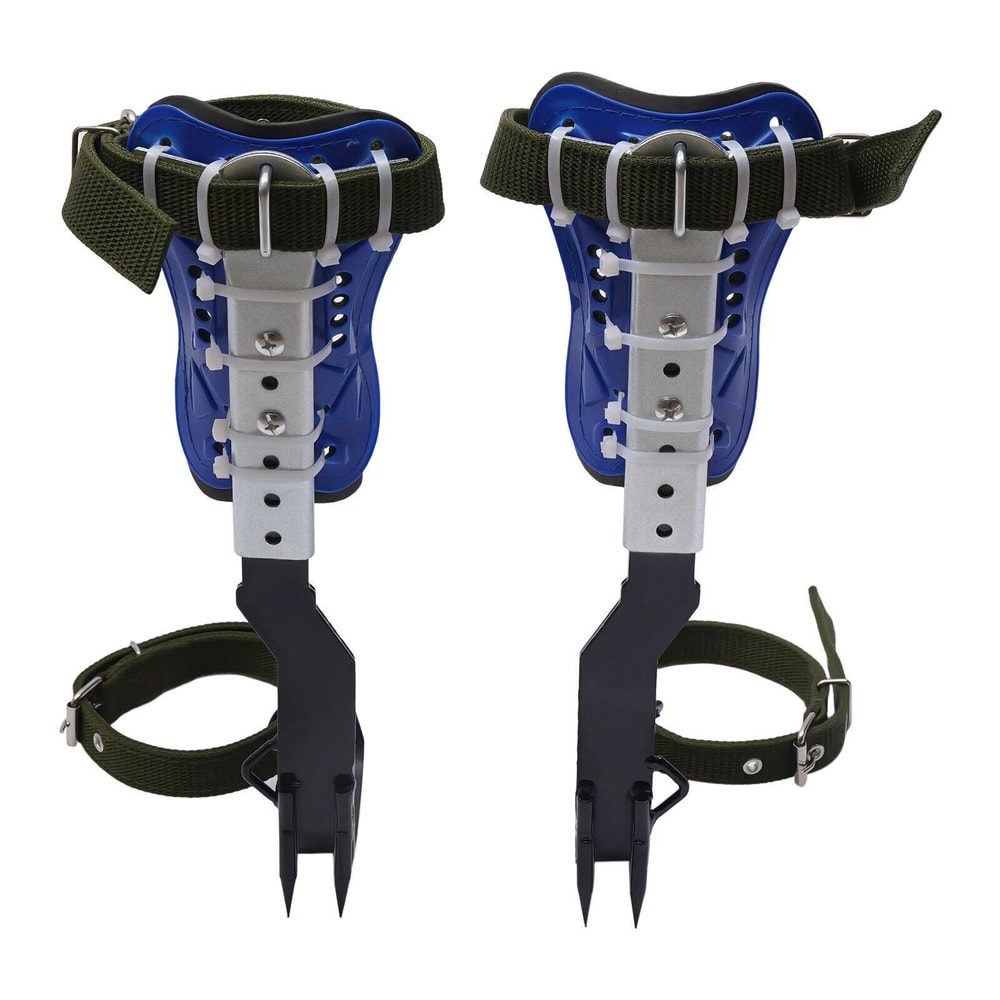 Adjustable Tree Climbing Spike Set With Safety Belt And Straps 4