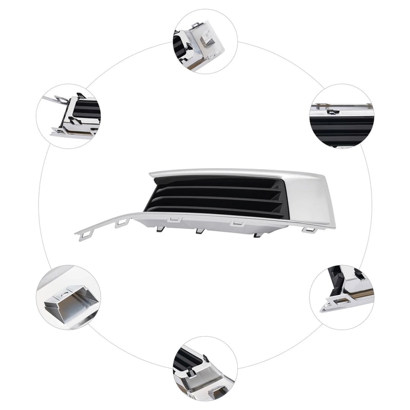 Cadillac XTS Right Side Chrome Fog Lamp Cover 3