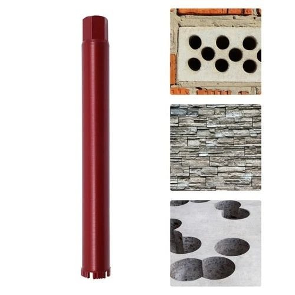 Wet Diamond Core Drill Bit Concrete Hole Saw For Brick Masonry 3
