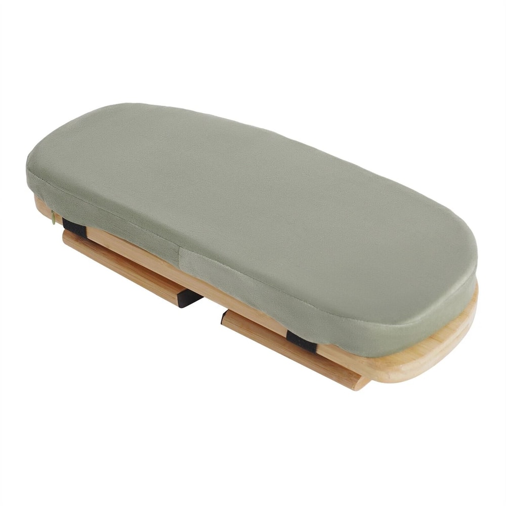 Foldable Meditation Bench With Cushion Ergonomic Kneeling Yoga Stool 10