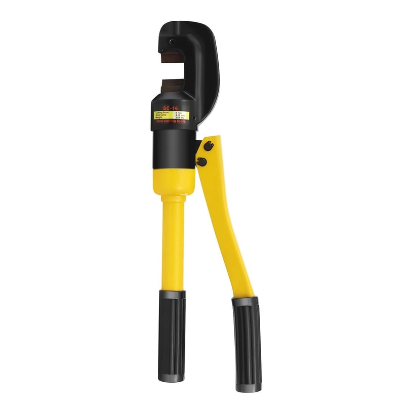 8 Ton Portable Electric Hydraulic Rebar Cutter Steel Bar Cutting Tool 2