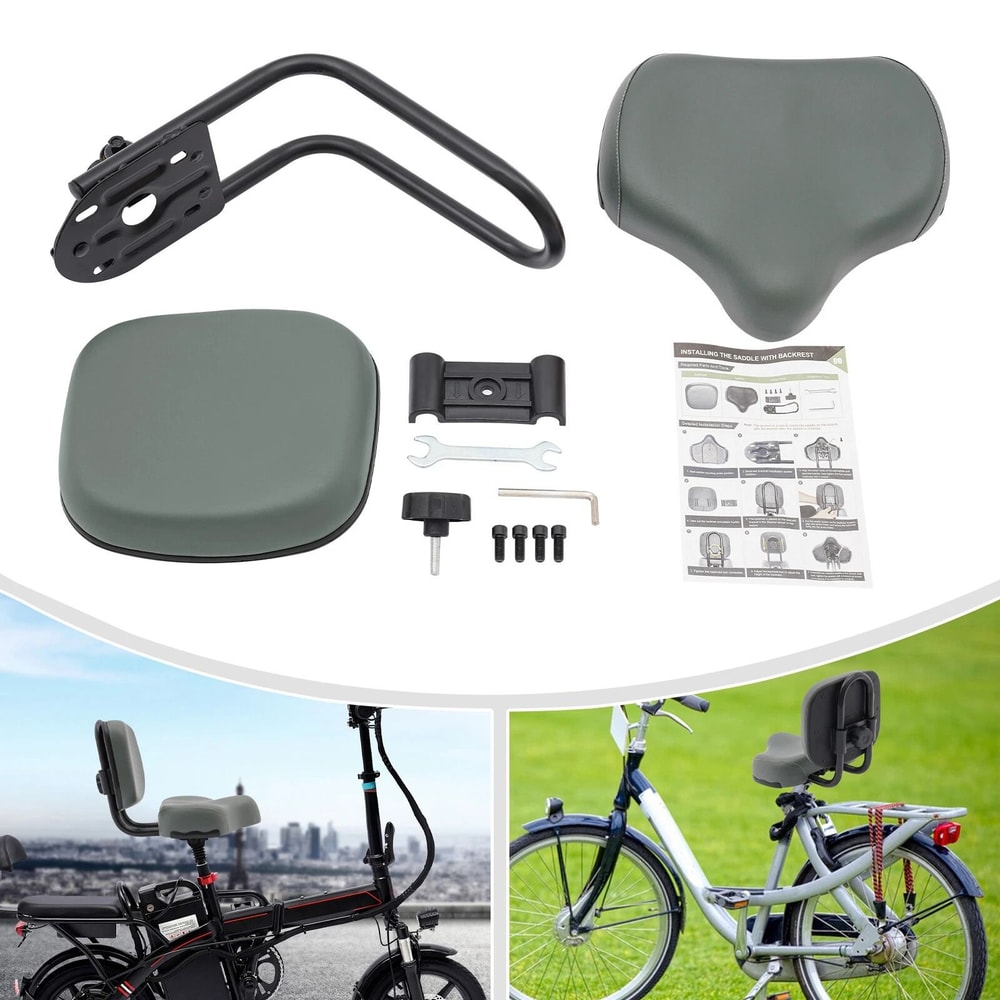 Extra Wide Tricycle Seat With Backrest Comfortable Adult Trike Saddle Cushion 14