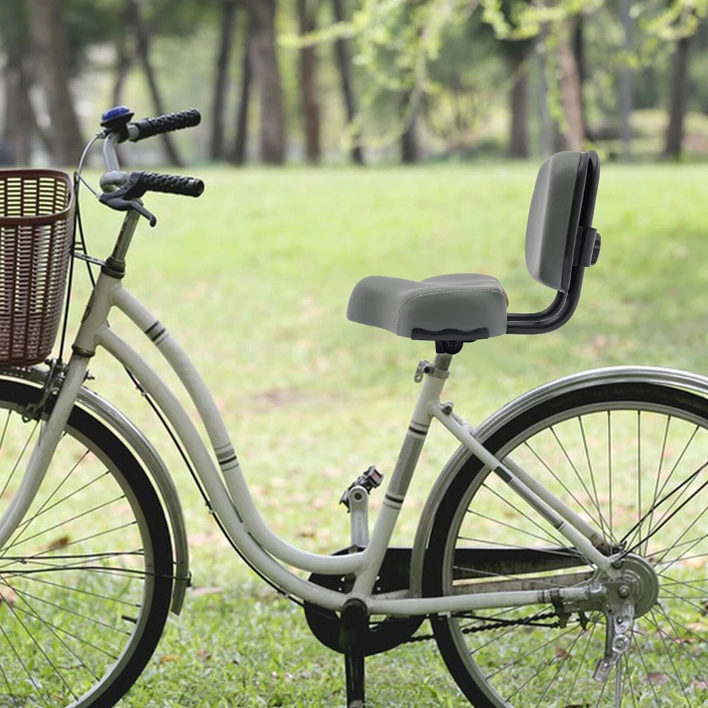 Extra Wide Tricycle Seat With Backrest Comfortable Adult Trike Saddle Cushion 5