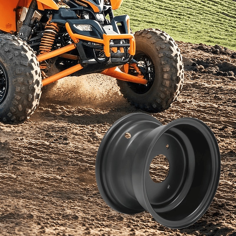 3 Lug ATV Wheel Rim For Tires 2