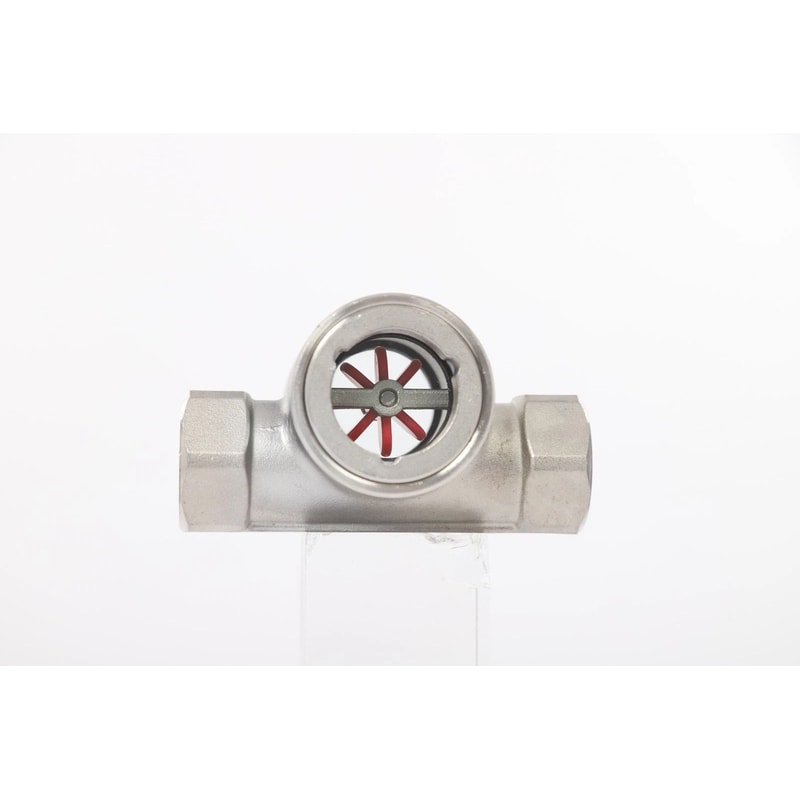 NPT Stainless Steel Water Flow Indicator With Plastic Impeller 1