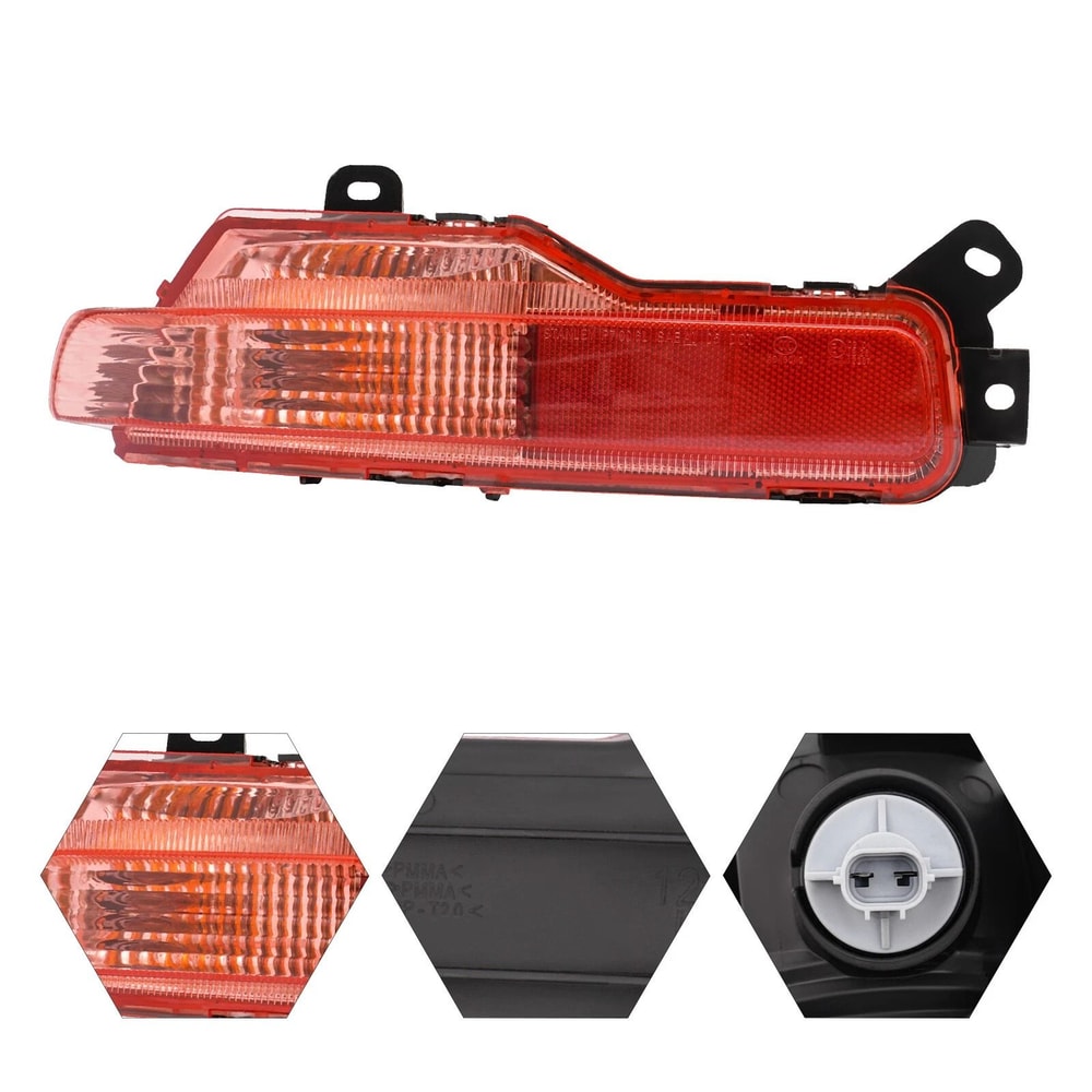 Premium Infiniti Rear Turn Signal Lamp Driver Side Left Rear Replacement 10