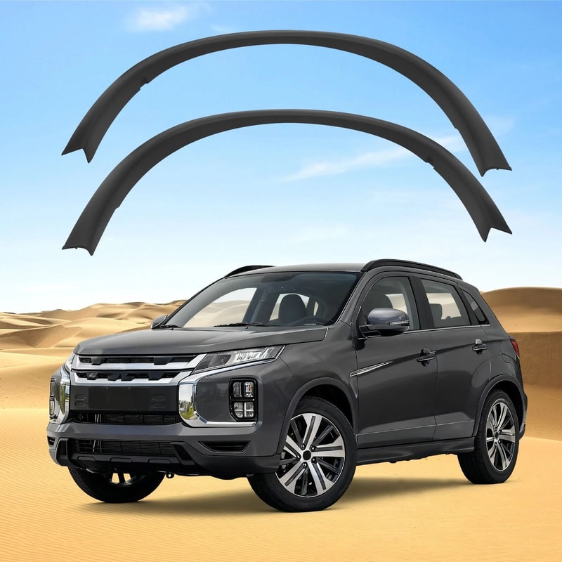 Front Fender Flare Trim Pair For Mitsubishi Outlander Sport Left Right 10