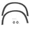 Front Fender Flare Trim Pair For Mitsubishi Outlander Sport Left Right 6