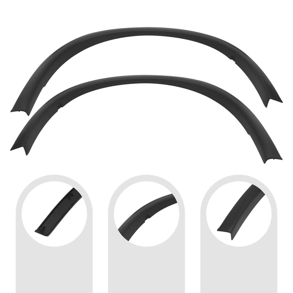 Front Fender Flare Trim Pair For Mitsubishi Outlander Sport Left Right 8