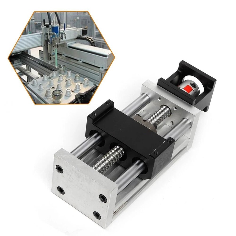 Ball Screw Linear Guide Slide Manual CNC Stage Table 4
