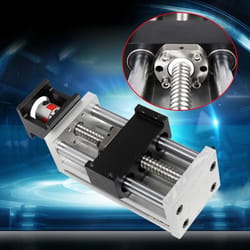 ball screw linear guide slide manual cnc stage table