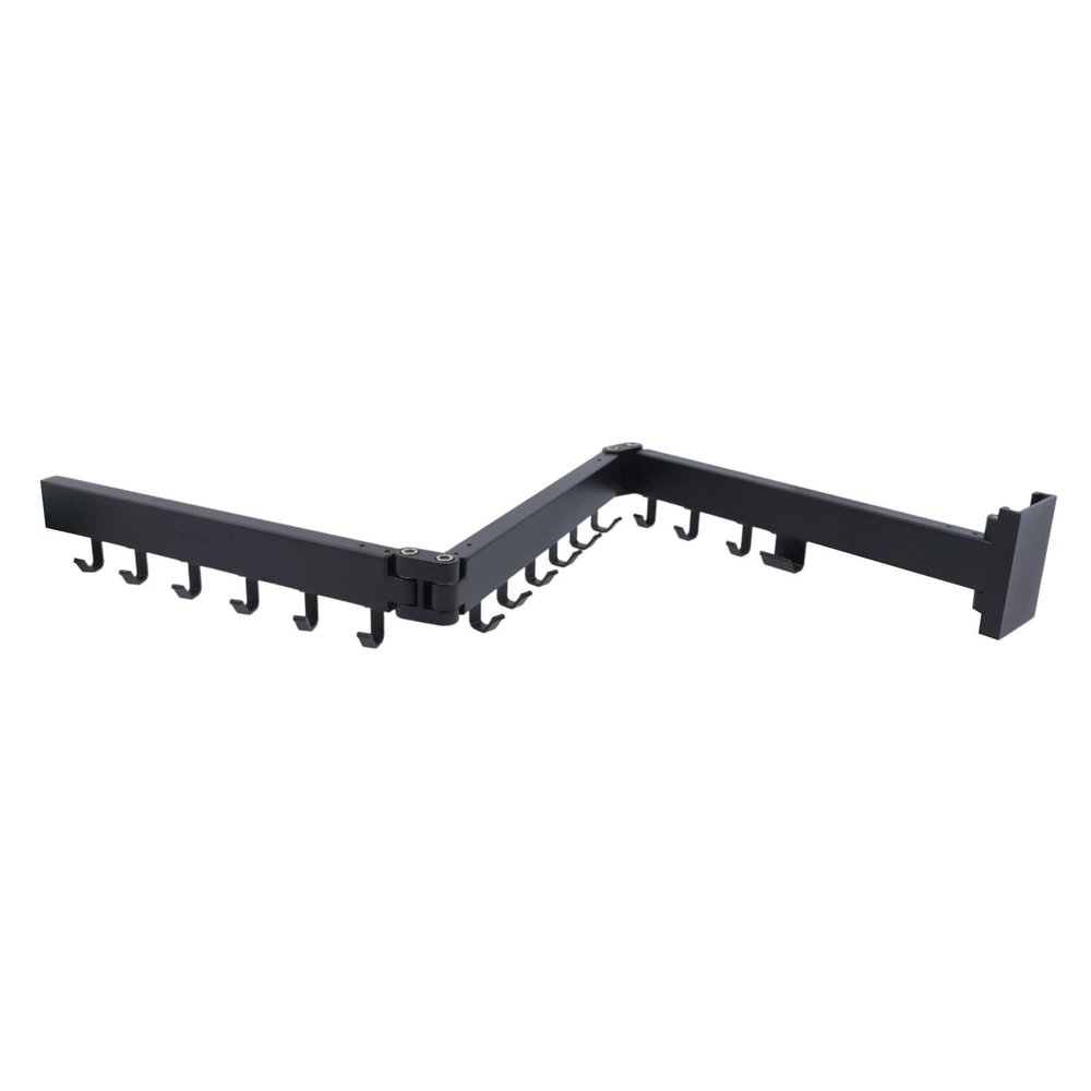 Wall Mounted Tri Fold Retractable Clothes Drying Rack 10