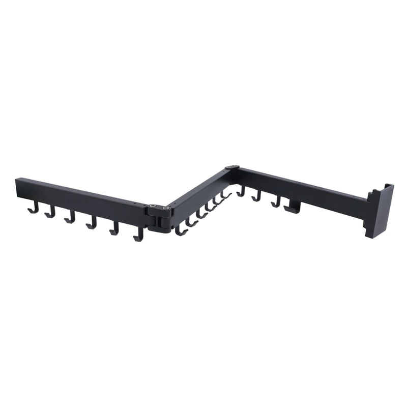 Wall Mounted Tri Fold Retractable Clothes Drying Rack 10