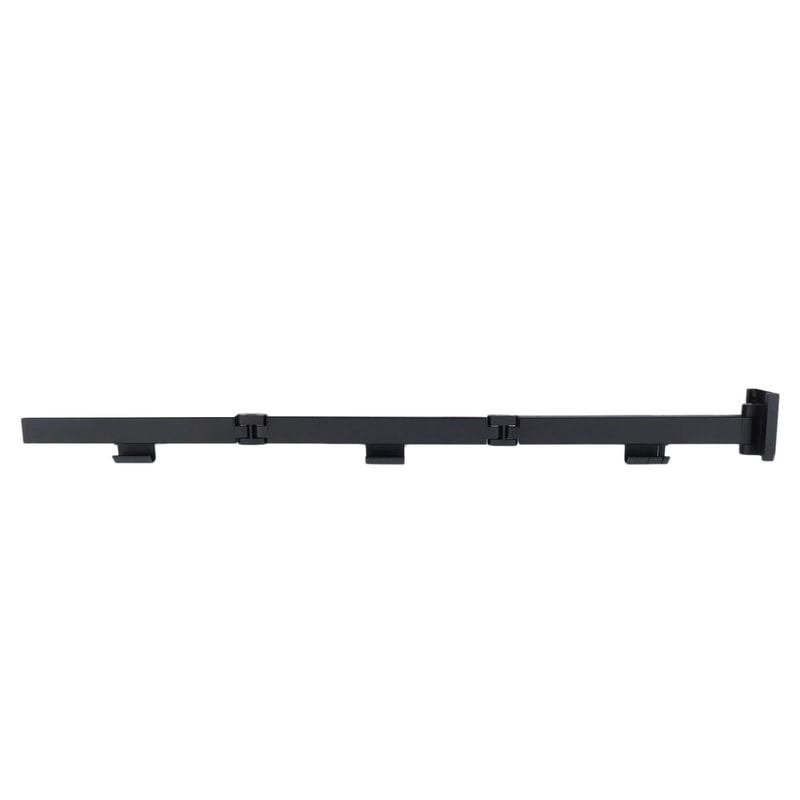 Wall Mounted Tri Fold Retractable Clothes Drying Rack 11