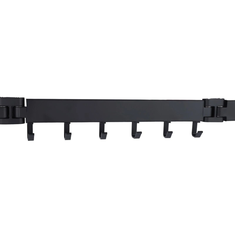 Wall Mounted Tri Fold Retractable Clothes Drying Rack 5