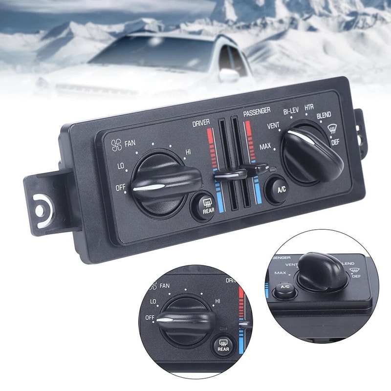 Premium AC Heater Control Switch Replacement For Buick Century Direct Fit HVAC Temperature Control 6