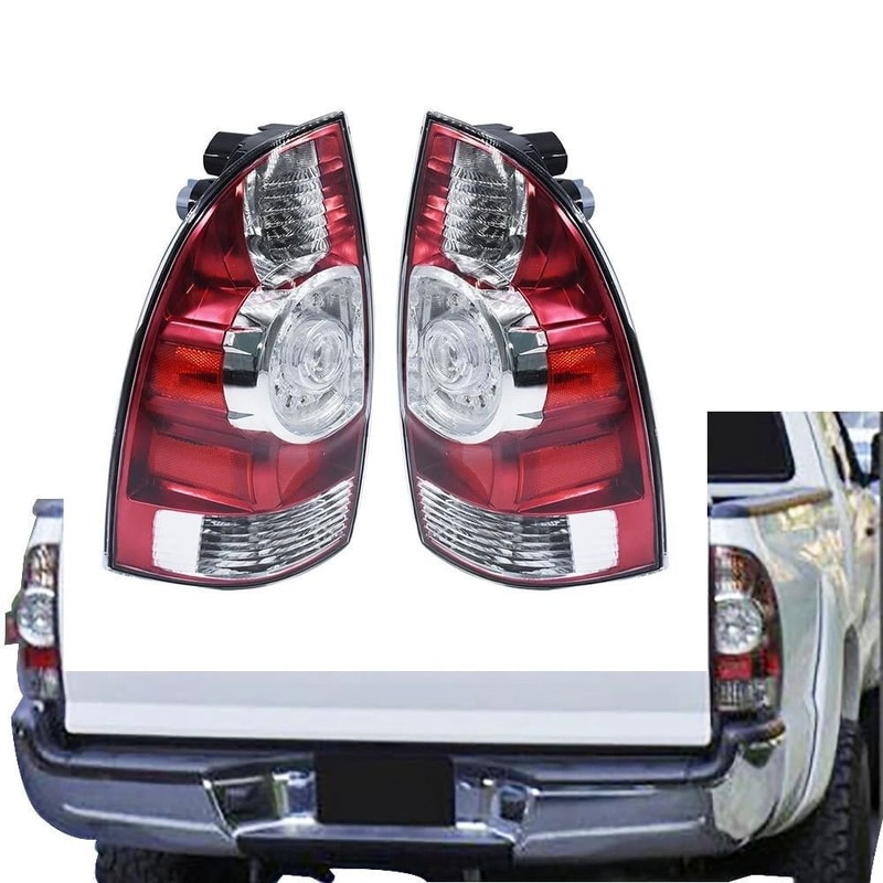 Premium LED Tail Lights For Toyota Tacoma Left Right Rear Brake Lamps 0