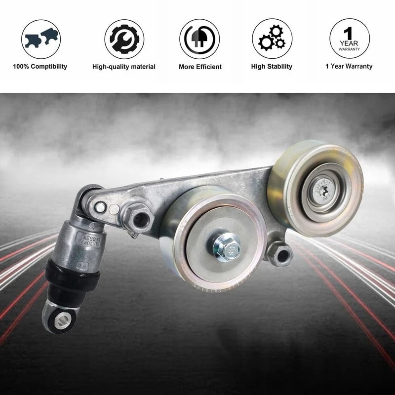 Premium Engine Belt Tensioner Assembly For Honda Odyssey Accord 5