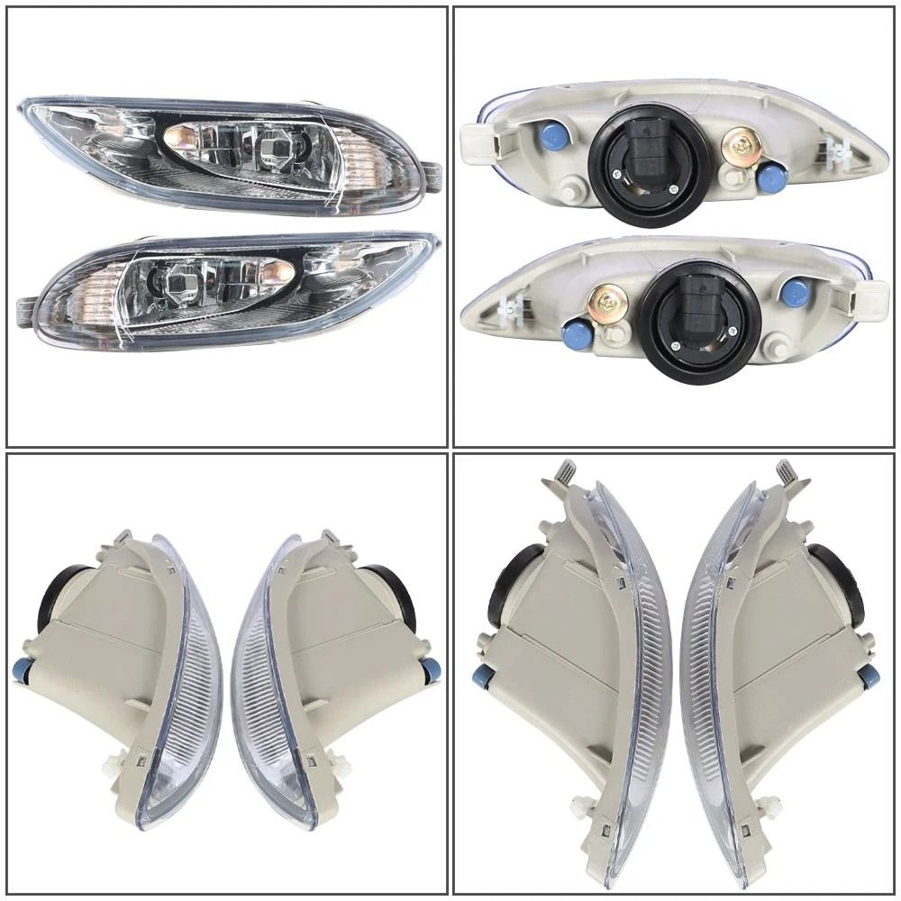 High Output Clear Fog Lights Kit With Switch Toyota Corolla Fog Light Kit Wiring Direct Fit 3
