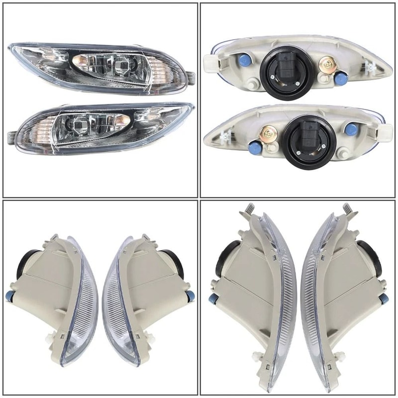 High Output Clear Fog Lights Kit With Switch Toyota Corolla Fog Light Kit Wiring Direct Fit 3