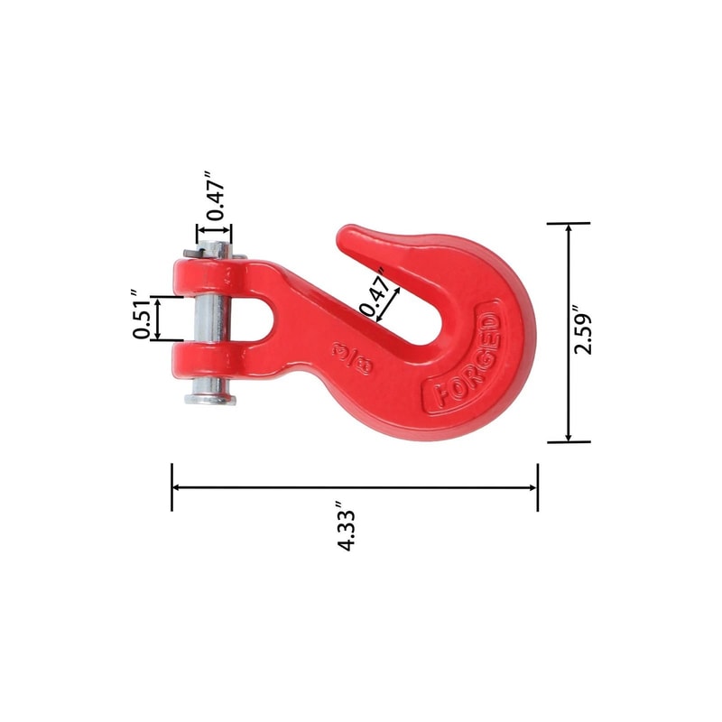 Heavy Duty Clevis Grab Hooks Grade 70 Chain Hooks 7