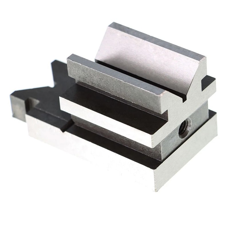 Premium Precision V Block Set With Clamp Hardened Steel Machinist Tool 2