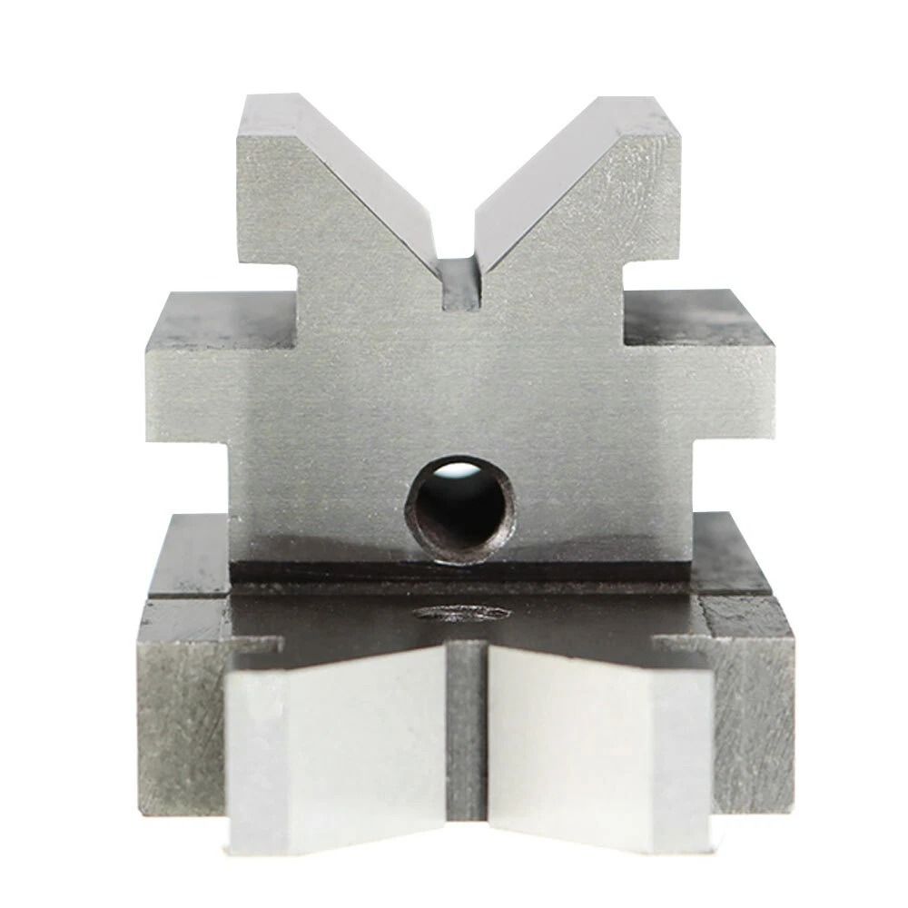 Premium Precision V Block Set With Clamp Hardened Steel Machinist Tool 3