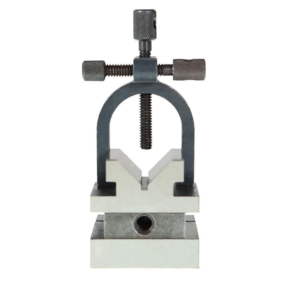 Premium Precision V Block Set With Clamp Hardened Steel Machinist Tool 4