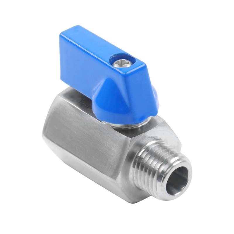Premium Stainless Steel Mini Ball Valve NPT Male Female 5