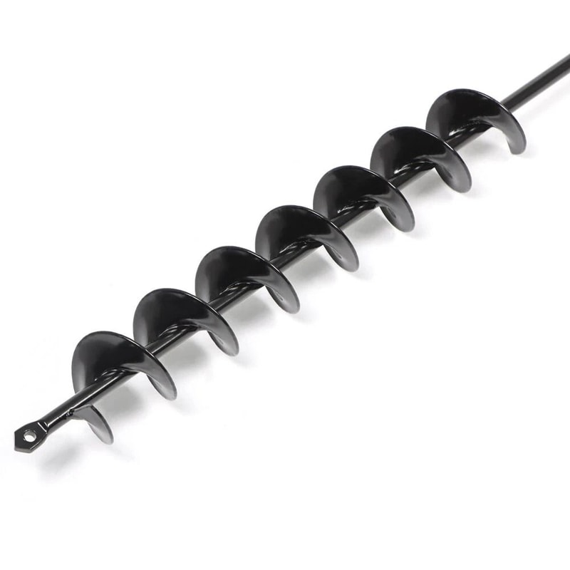 Heavy Duty Extended Length Garden Auger Drill Bit Ultimate Bulb Planting Tool For Soil Bedding 8