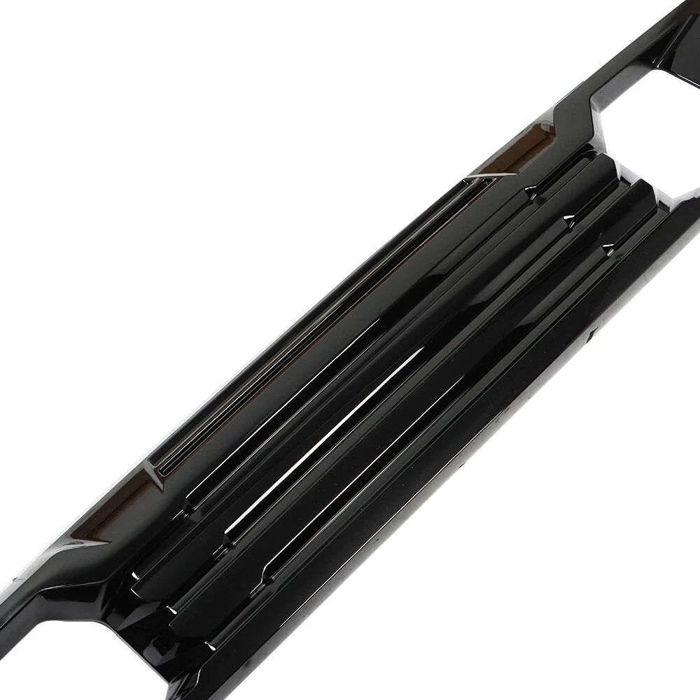 Premium Gloss Black Front Bumper Lower Trim Upgrade For GMC Sierra AT4Denali 5