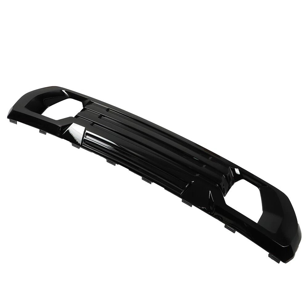 Premium Gloss Black Front Bumper Lower Trim Upgrade For GMC Sierra AT4Denali 7
