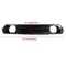 Premium Gloss Black Front Bumper Lower Trim Upgrade For GMC Sierra AT4Denali 9