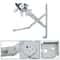 Premium Front Left Power Window Regulator Motor Assembly For Honda Civic 3
